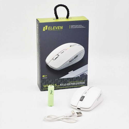 ماوس وایرلس شارژی سایلنت ELEVEN WM915 - عکس 2
