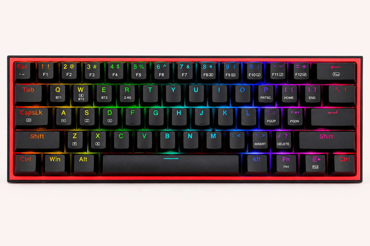 کیبورد گیمینگ ردراگون REDRAGON K616 FIZZ PRO RED SWITCH