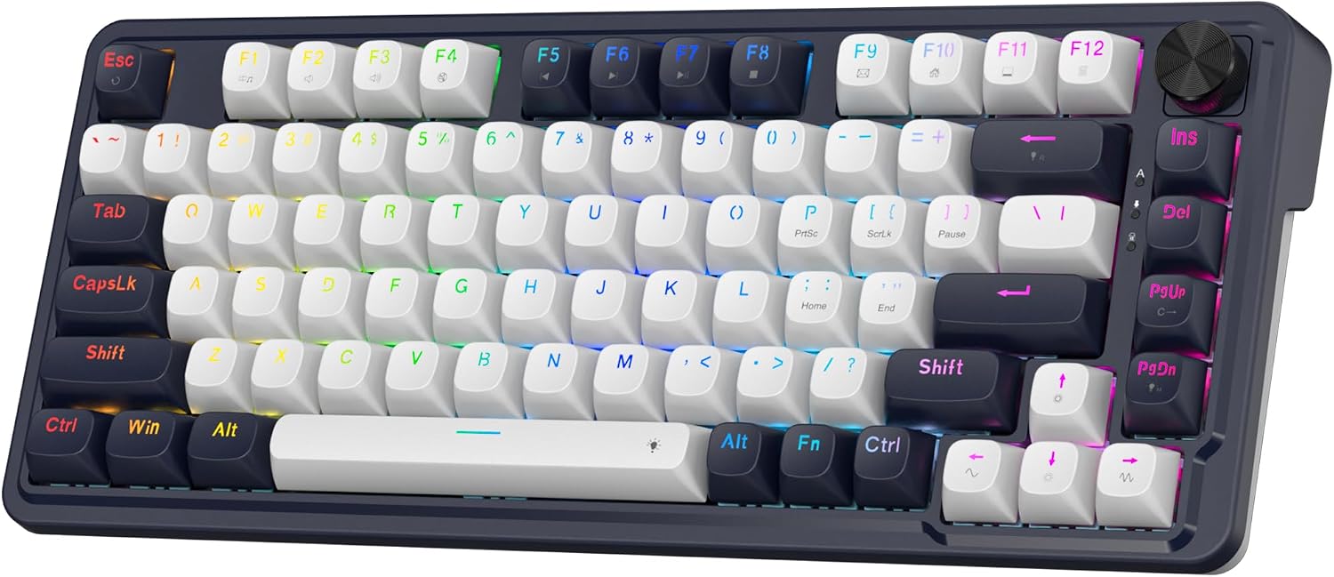 کیبورد گیمینگ مغناطیسی ردراگون UCAL Magnetic K673WB-RGB-M RGB