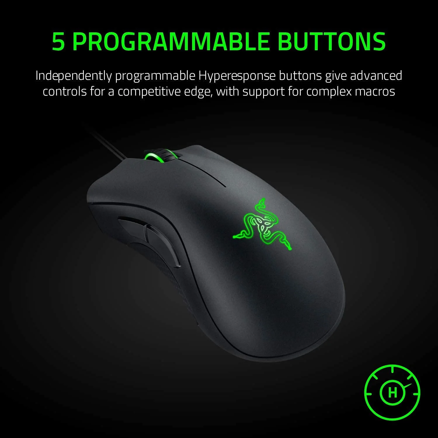 ماوس ریزر مدل RAZER DEATHADDER ESSENTIAL - عکس 4